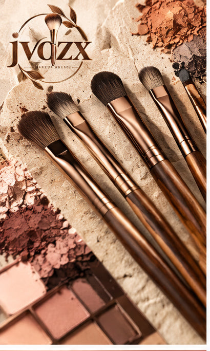 JVQZX Rose Gold Eye Brush Set main image