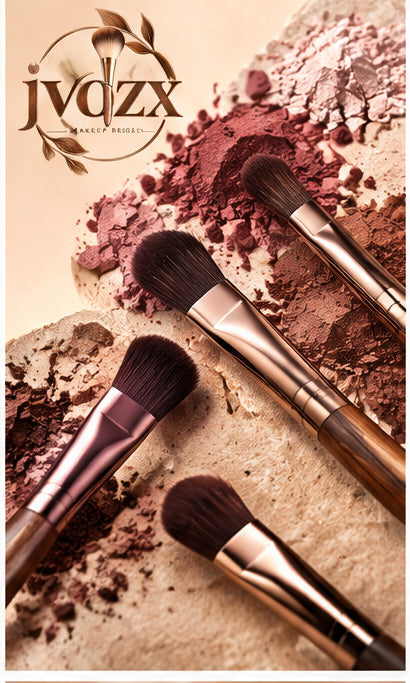 JVQZX Blush-Tone Shadow Brush Set