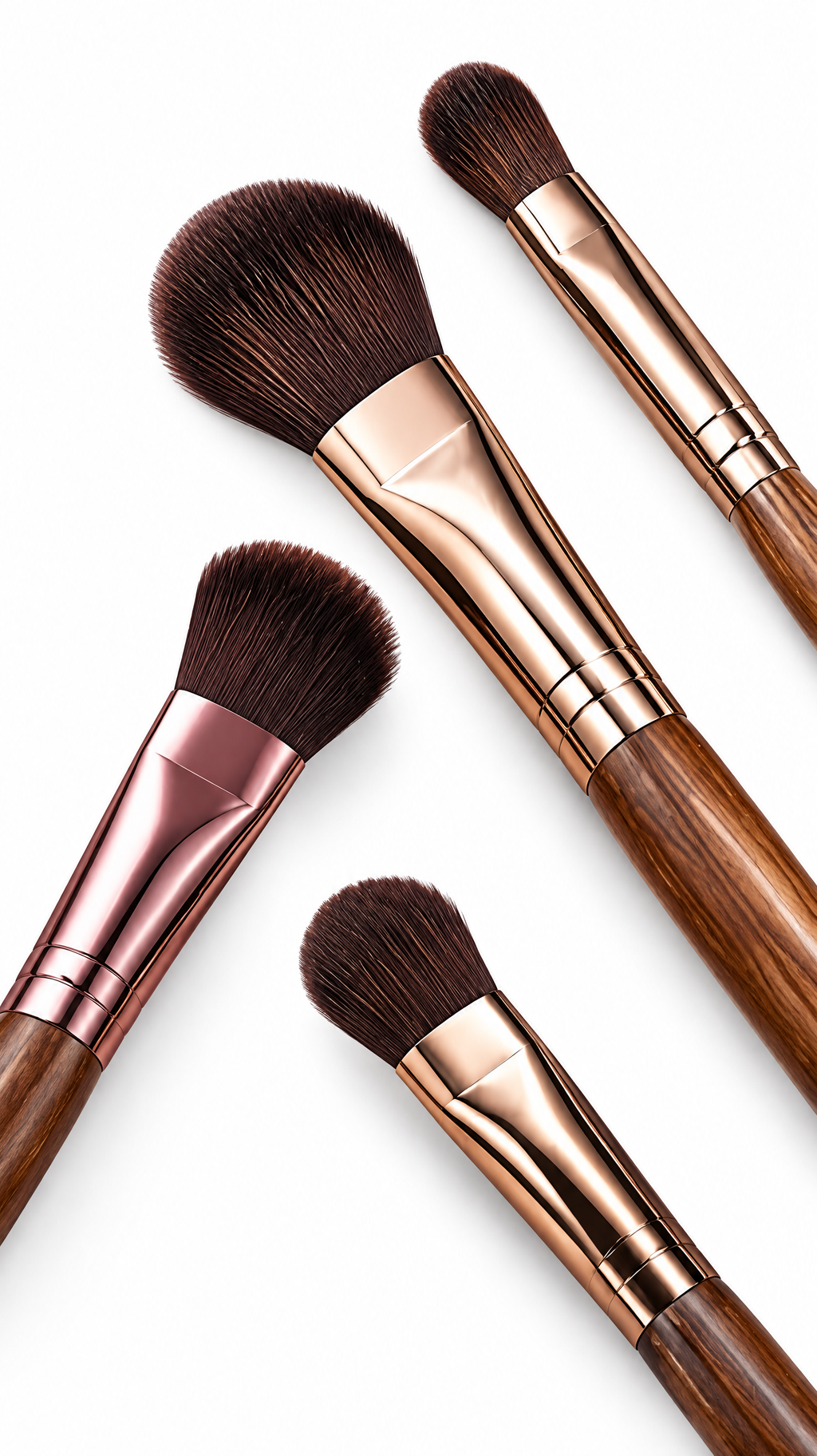 JVQZX Blush-Tone Shadow Brush Set
